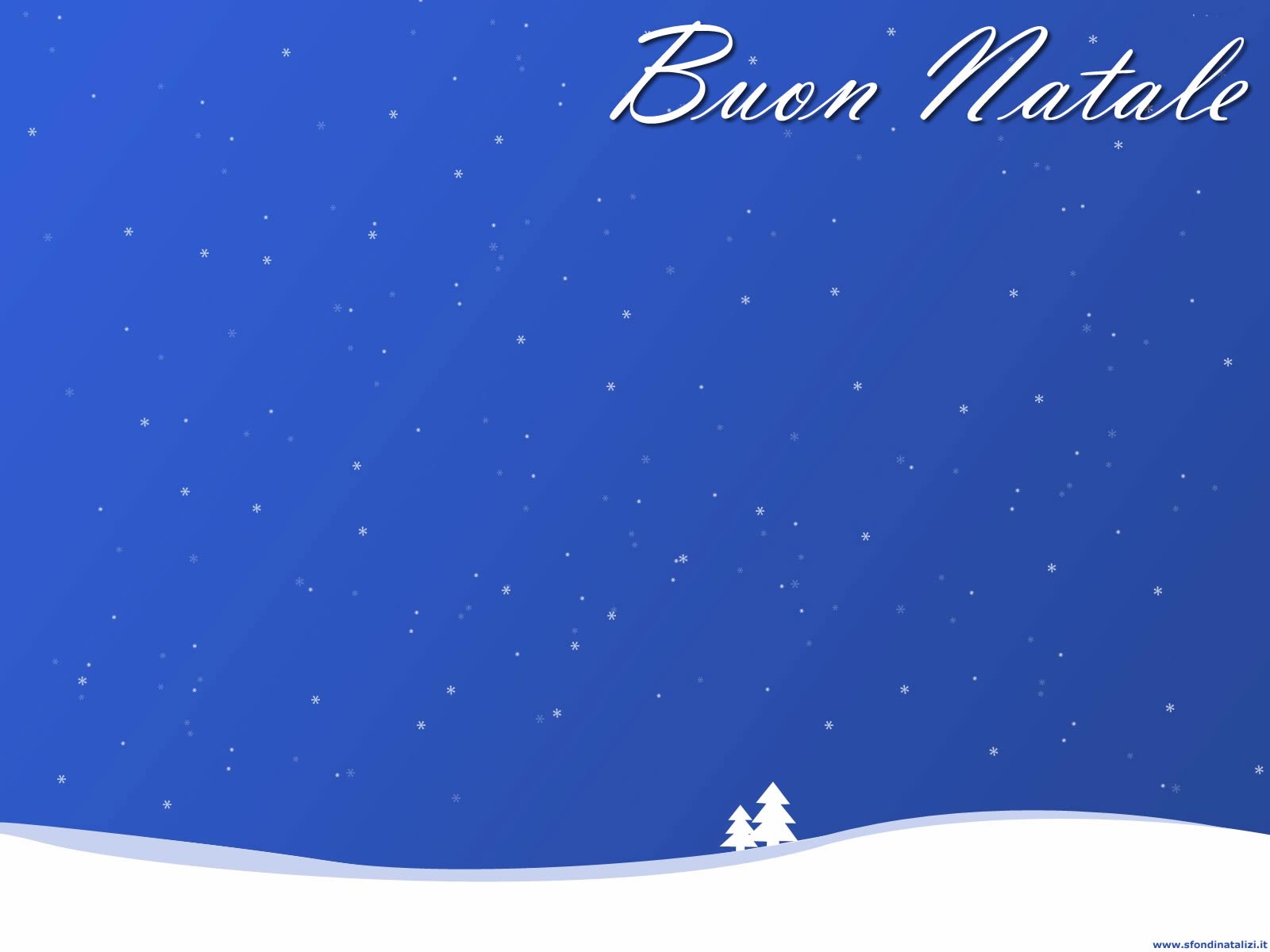 Buon Natale Translated From Italian As Merry Christmas Vector